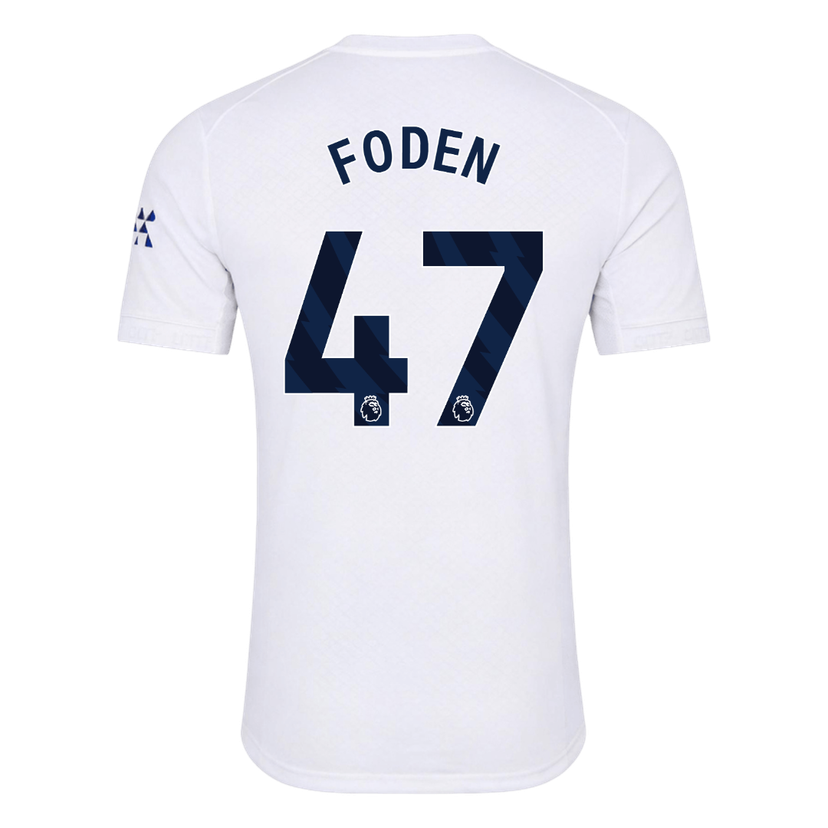 FODEN #47 Manchester City Harmadik Mez 2026/27 Fehér