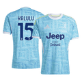 KALULU #15 Juventus Idegenbeli Mez 2025/26 Kék
