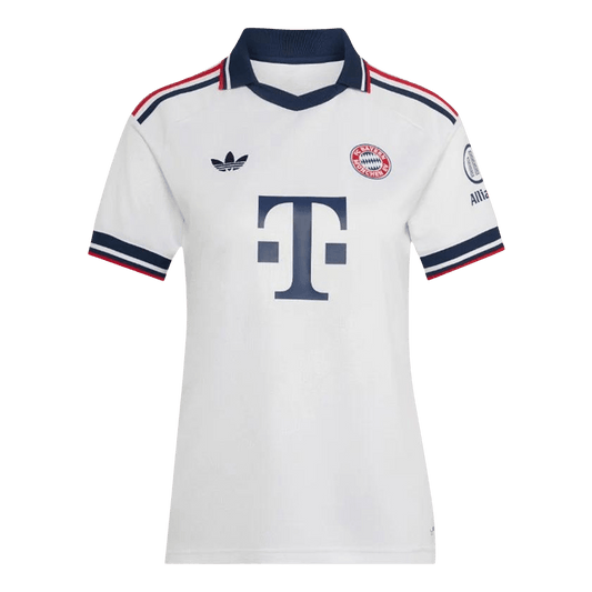 Női Bayern Munich Idegenbeli Futball Mez 2026/27 Fehér