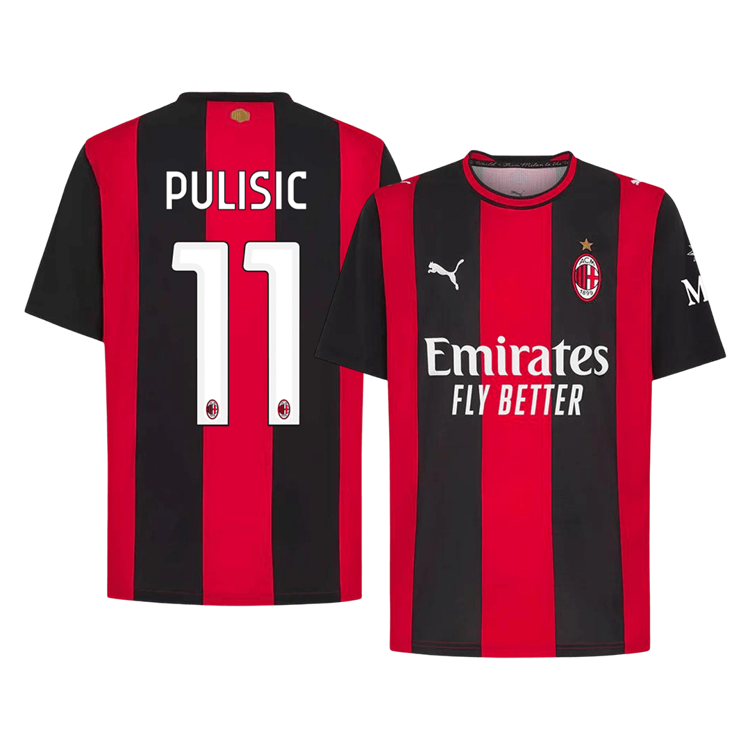PULISIC #11 AC Milan Hazai Mez 2026/27 Piros&Fekete