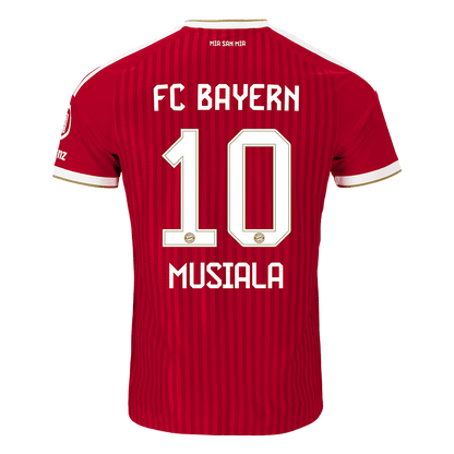 MUSIALA #10 Bayern Munich Játékos Verzió Hazai Mez 2026/27 Piros