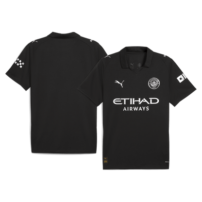Manchester City Idegenbeli Futball Mez 2025/26 Fekete