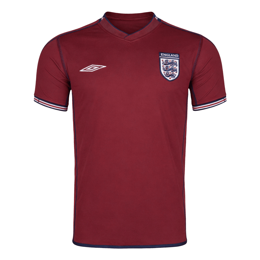 Anglia Idegenbeli Retro Futball Mez 2002 Piros