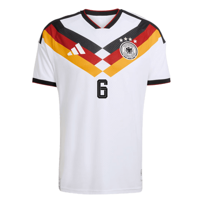 Játékos Verzió KIMMICH #6 Németország Hazai Világbajnoki Mez 2026 Fehér