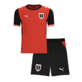 Ausztria Gyerek Hazai Világbajnoki Mez Készlet(Mez+Nadrág) 2026 Piros