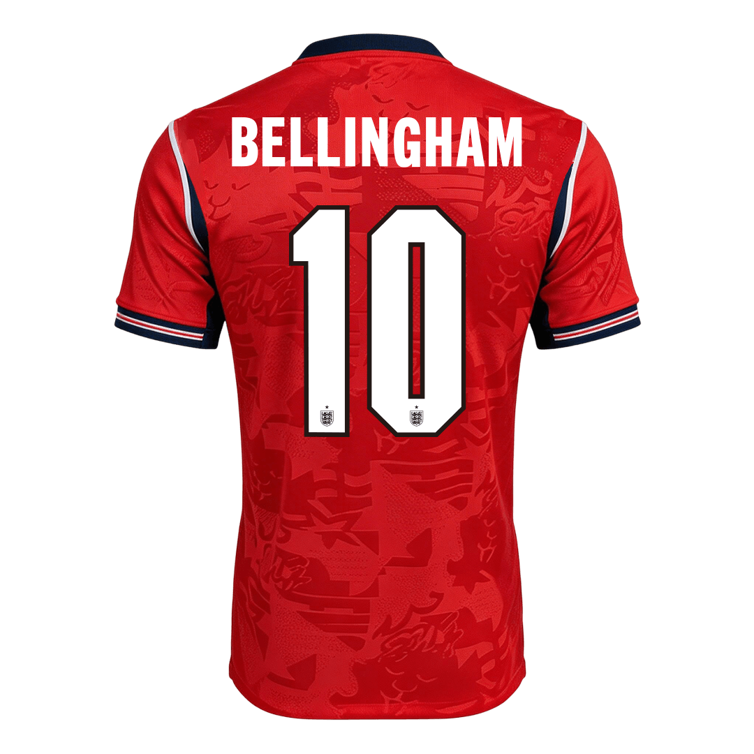 BELLINGHAM #10 Anglia Játékos Verzió Idegenbeli Mez Világbajnoki 2026 Piros