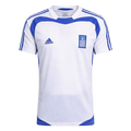 Görögország Idegenbeli Retro Futball Mez 2004 Fehér