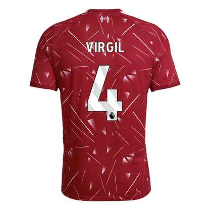 VIRGIL #4 Liverpool Hazai Futball 2026/27 Piros