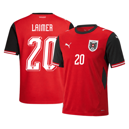 LAIMER #20 Ausztria Hazai Mez Világbajnoki 2026 Piros