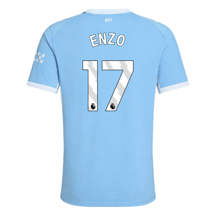 ENZO #17 Manchester City Játékos Verzió Hazai Mez 2026/27 Kék