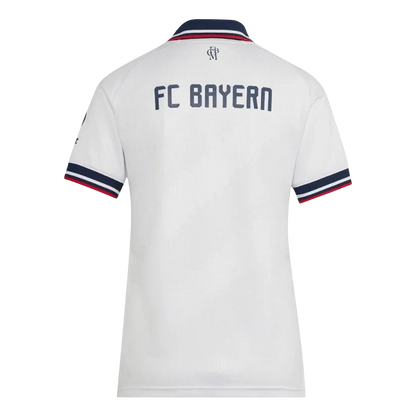 Női Bayern Munich Idegenbeli Futball Mez 2026/27 Fehér