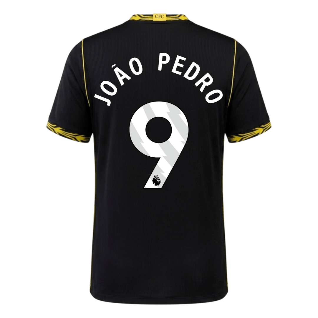 JOÃO PEDRO #9 Chelsea Idegenbeli Mez 2026/27 Fekete