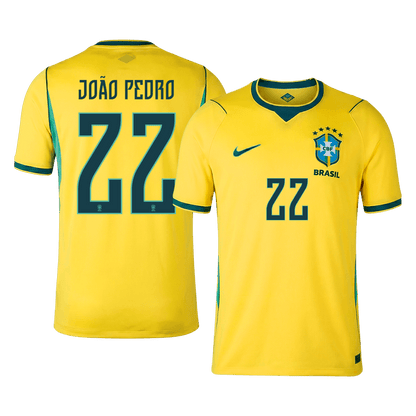 JOÃO PEDRO #22 Brazília Hazai Mez 2026 Sárga