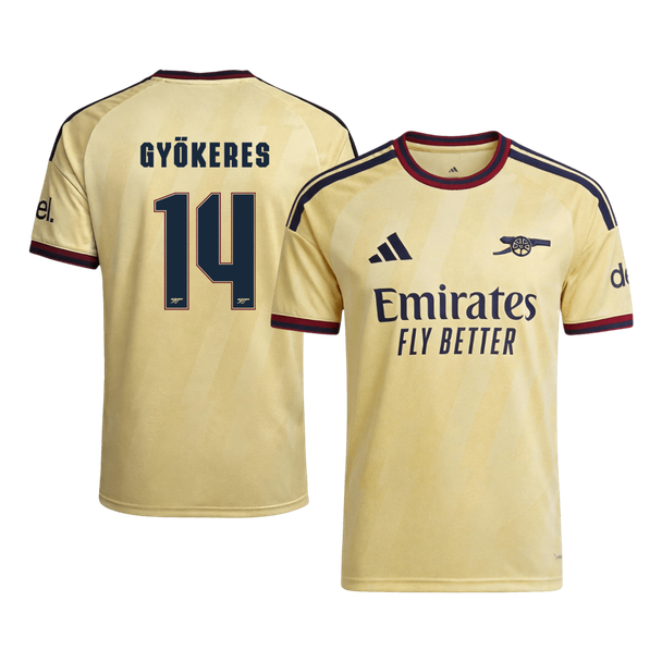 GYÖKERES #14 Arsenal Harmadik Mez 2026/27 Sárga