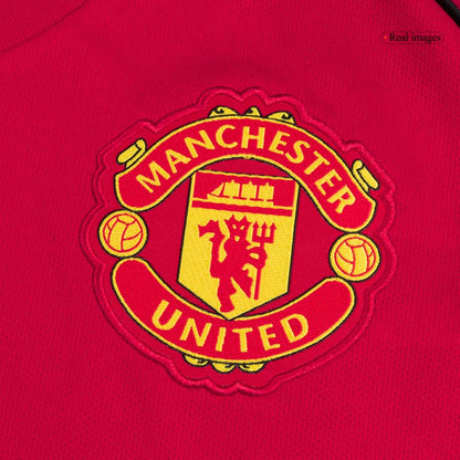 Manchester United Otthon Mez Szett (Mez+Nadrág+Zokni) 2025/26 Piros