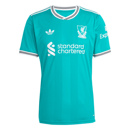 M.SALAH #11 Liverpool  Idegenbeli  Harmadik  Mez 2025/26  Zöld