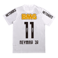 NEYMAR JR #11 Santos FC Hazai Retro Futball Mez 2012 Fehér
