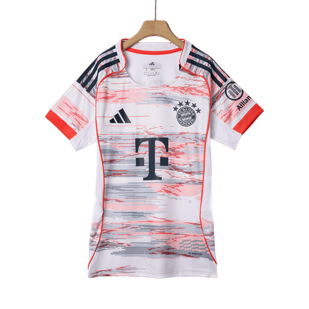Női Bayern Munich Idegenbeli Soccer Mez 2025/26 Fehér