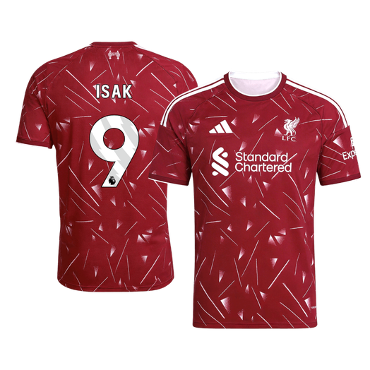 ISAK #9 Liverpool Hazai Futball 2026/27 Piros