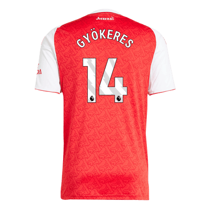 GYÖKERES #14 Arsenal Otthoni Soccer Mez 2025/26 Piros
