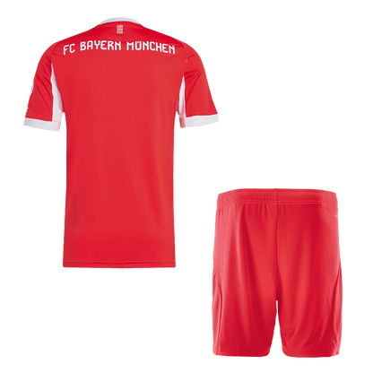 Bayern Munich Otthon Soccer Mez Készlet(Mez+Rövidnadrág) 2025/26 Piros