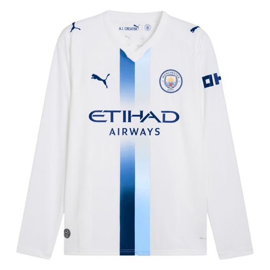 Manchester City Harmadik Hosszú Ujjú Mez 2026/27 Fehér