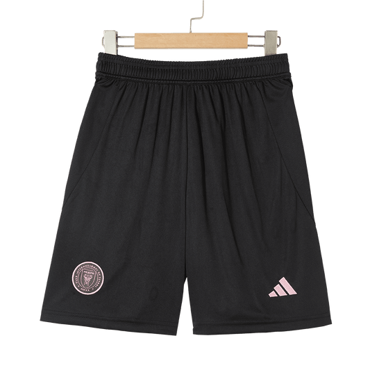 Inter Miami CF Idegenbeli Soccer Rövidnadrág 2025 Black