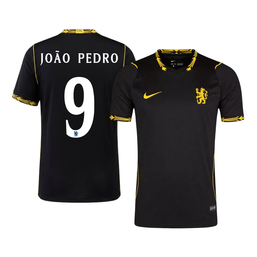 JOÃO PEDRO #9 Chelsea Idegenbeli Mez 2026/27 Fekete
