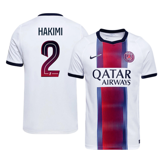HAKIMI #2 PSG Idegenbeli Mez 2026/27 Fehér