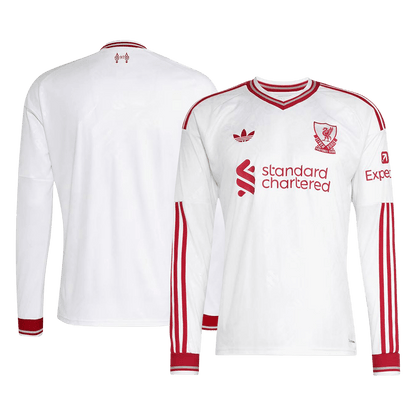 Liverpool Idegenbeli Hosszú Ujjú Mez 2026/27 Fehér