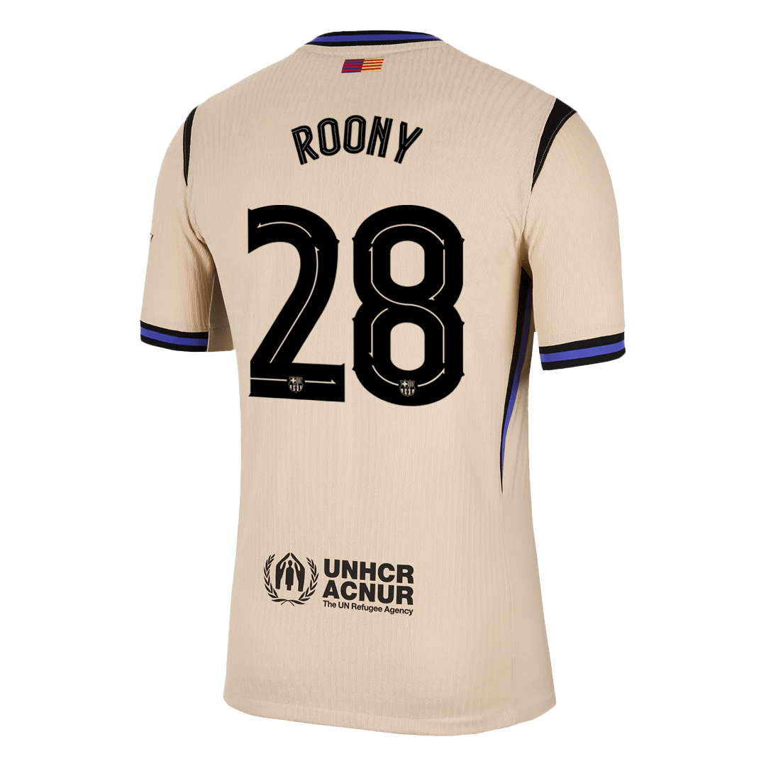 ROONY #28 Barcelona Játékos Idegenbeli Mez 2025/26