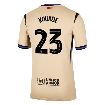 KOUNDE #23 Barcelona Idegenbeli Mez 2025/26 Sárga