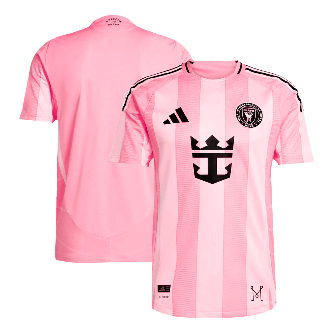 Játékos Inter Miami CF Otthoni Soccer Mez 2025 Rózsaszín - Club World Cup