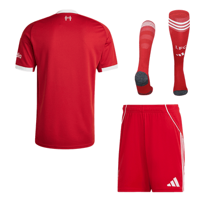Liverpool Hazai Mez Szett (Mez+Nadrág+Zokni) 2025/26 Piros