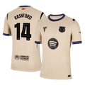 RASHFORD #14 Játékos Barcelona Idegenbeli Soccer Mez 2025/26 Sárga - UCL
