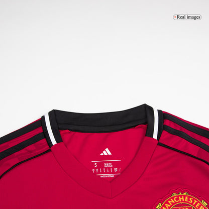Manchester United Otthon Mez Szett (Mez+Nadrág+Zokni) 2025/26 Piros