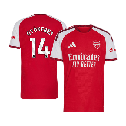 GYÖKERES #14 Arsenal Játékos Verzió Hazai Mez 2026/27 Piros