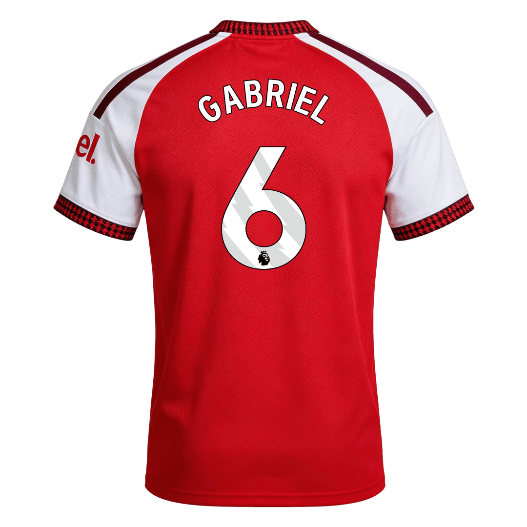 GABRIEL #6 Arsenal Játékos Verzió Hazai Mez 2026/27 Piros