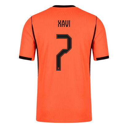 XAVI #7 Hollandia Játékos Verzió Hazai Mez Világbajnoki 2026 Narancs