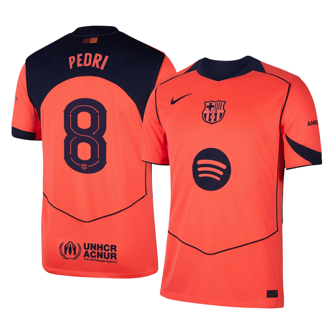 PEDRI #8 Barcelona Idegenbeli Harmadik Mez 2025/26