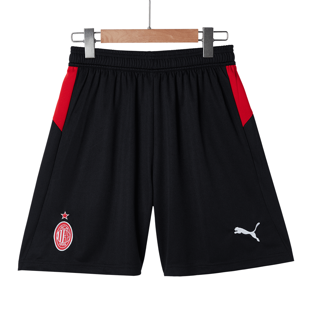 AC Milan Otthon Mez Szett (Mez + Nadrág + Zokni) 2025/26-piros&fekete