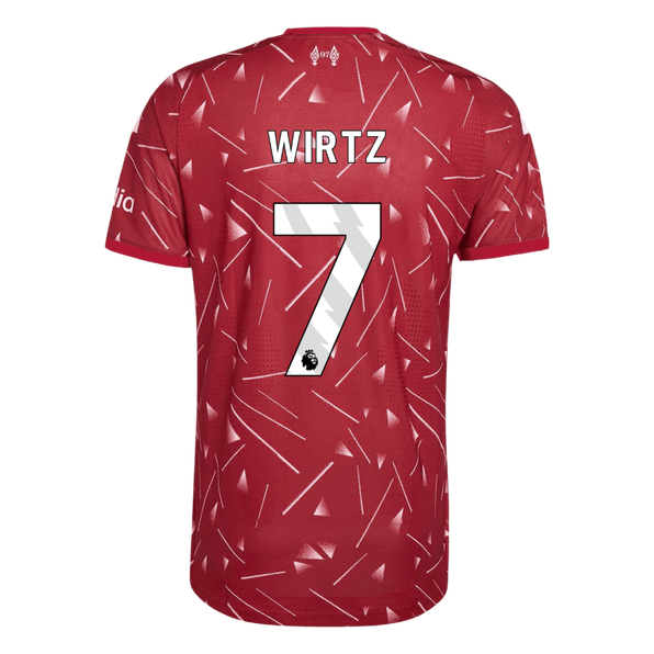 WIRTZ #7 Liverpool Játékos Verzió Hazai Mez 2026/27 Piros