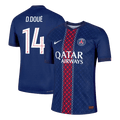 D.DOUÉ #14 Játékos PSG Otthon Soccer Mez 2025/26 Haditengerészet