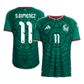 S.GIMENEZ #11 Mexikó Játékos Verzió Hazai Világbajnoki Mez 2026 Zöld
