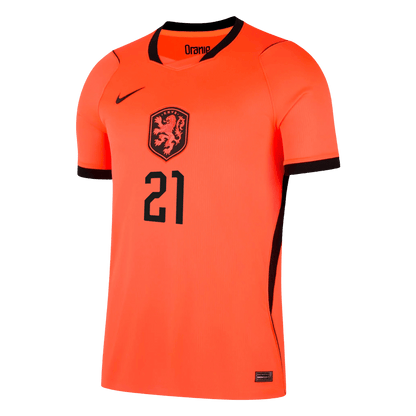 F.DE JONG #21 Hollandia Hazai Mez 2026 Narancs