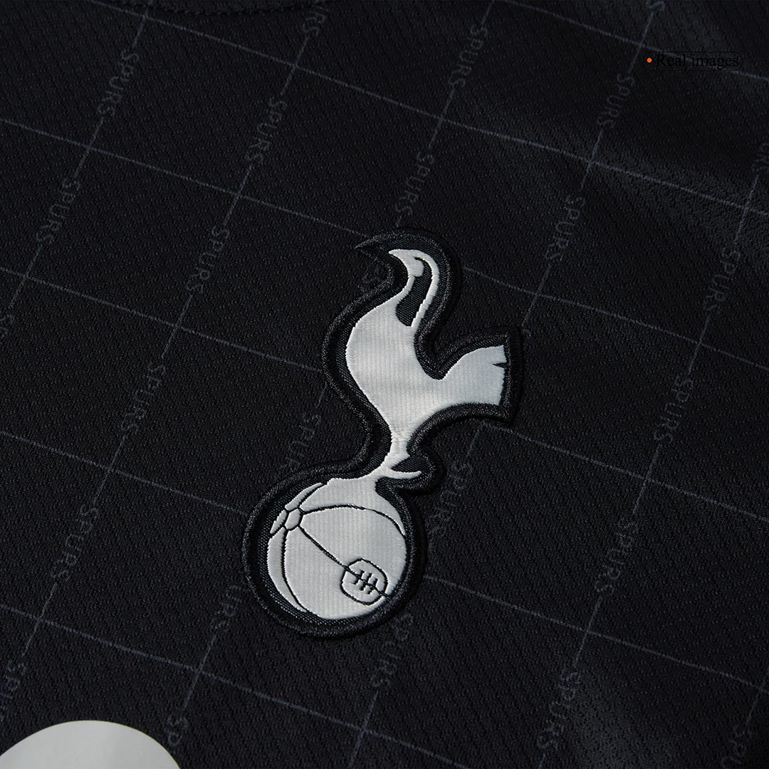 XAVI #7 Tottenham Hotspur 
 Idegen 
 Futball Mez 
2025/26 
 Fekete