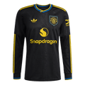Manchester United Idegen Harmadik Hosszú Ujjú 2025/26 Fekete