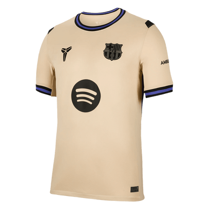 LAMINE YAMAL #10 Barcelona Idegenbeli Soccer Mez 2025/26 Sárga - UCL