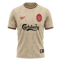 Liverpool Idegenbeli Retro Futball Mez 1996/97 Sárga