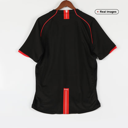 Manchester United Idegenbeli Retro Futball Mez 2007/08 Fekete 2025/26
